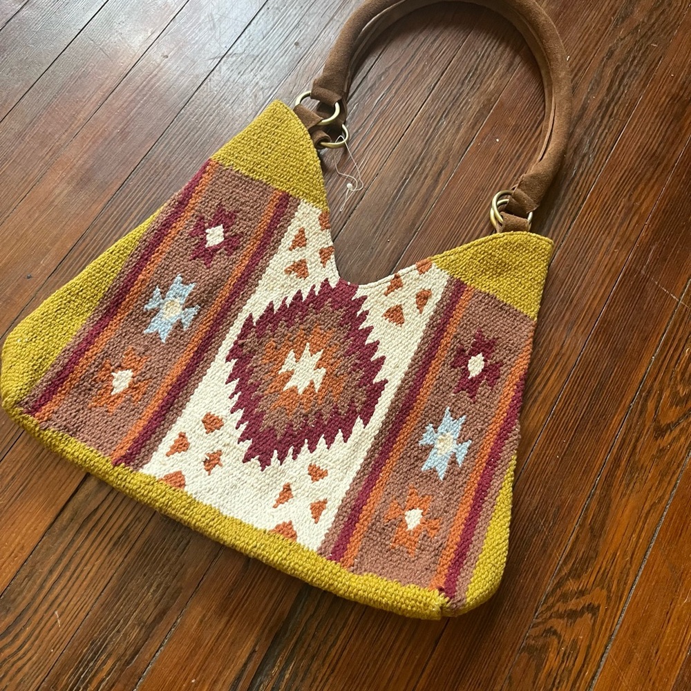Back In The Saddle Multicolor Patterned Women's Bag - Picture 9 of 10